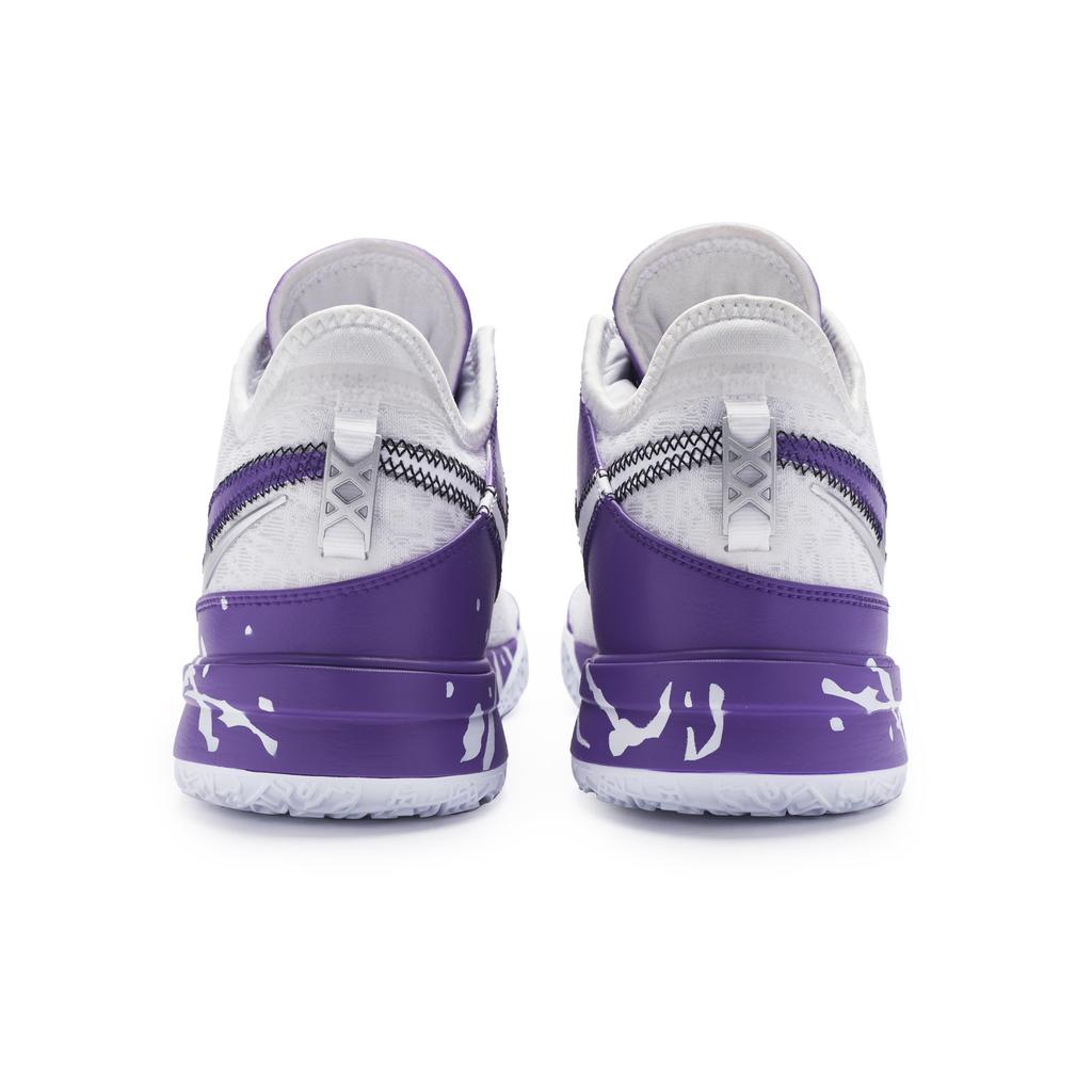 Nike Баскетбольные кроссовки LeBron NXXT Gen, нескользящие, износостойкие, средней высоты, мужские, Бело-фиолетовые, Азиатская версия, DR8788-101(Команда80-)