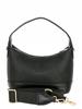 David Jones women's mini shoulder bag, eco-leather, black