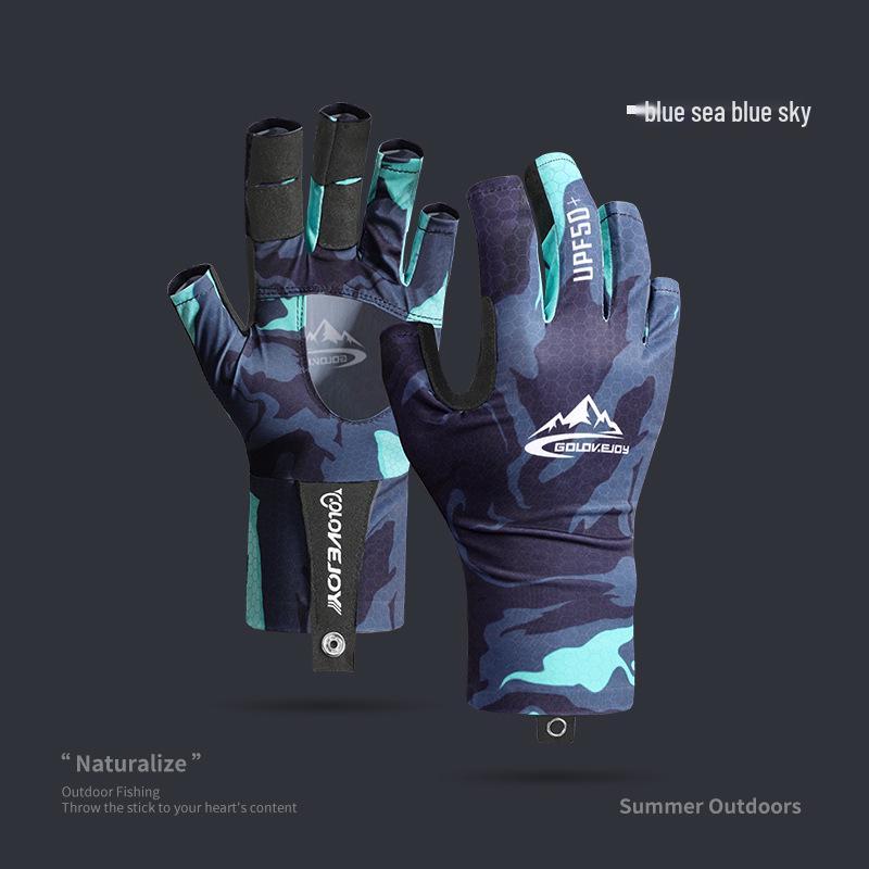 Осенне-зимние нескользящие рыболовные перчатки - Теплые, износостойкие, на флисовой подкладке, без пальцев, сенсорные DB68.