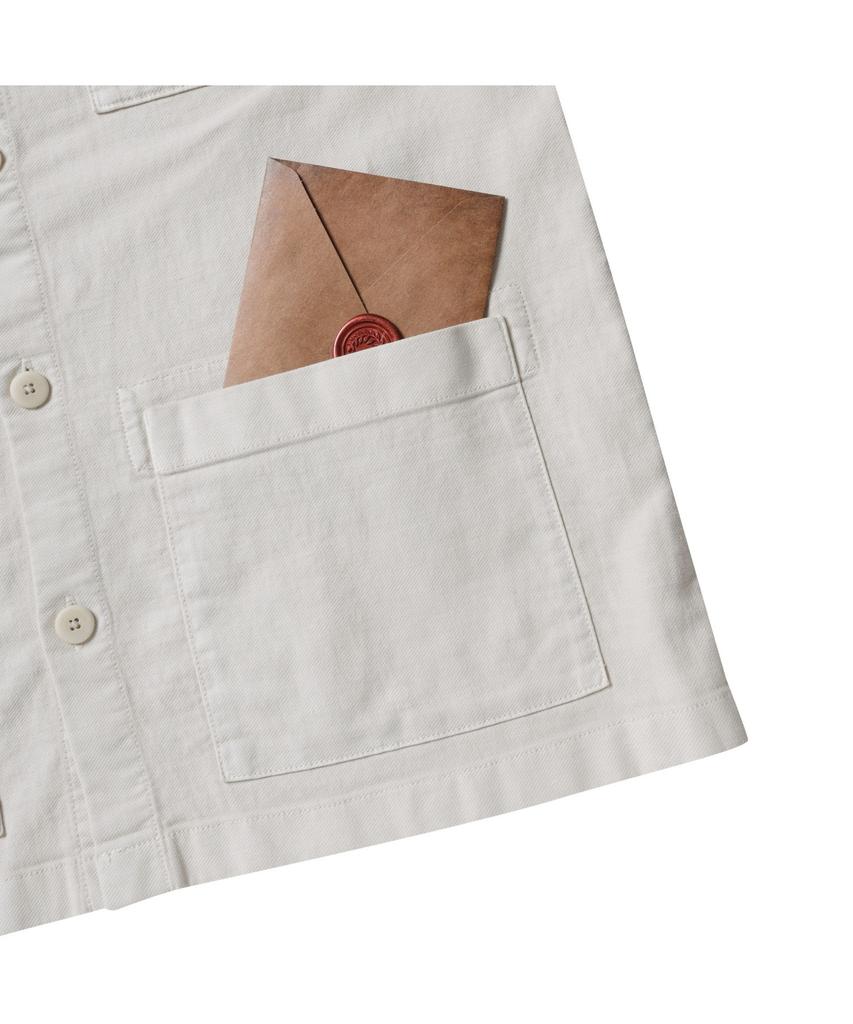 Henry Cottons Linen-Dyed Chore Jacket_Ahjam25611Ivx