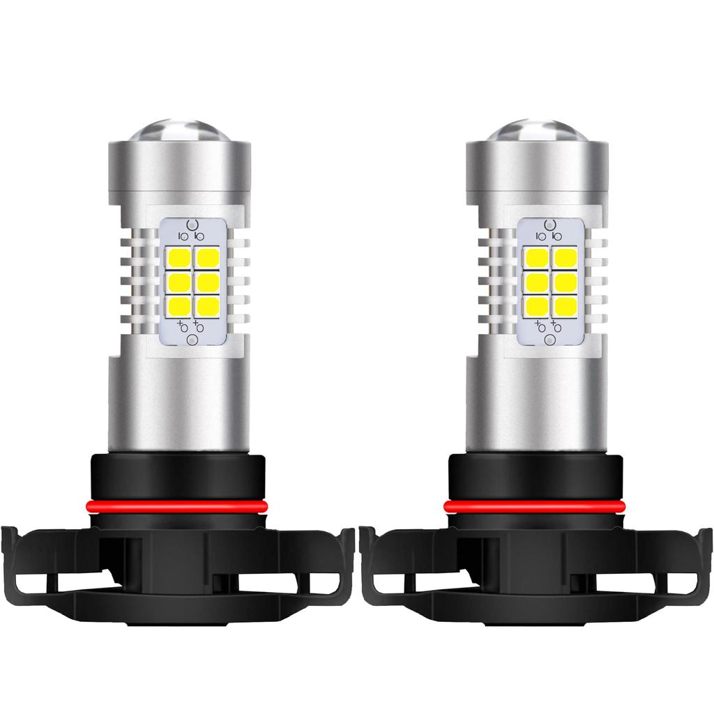 KATUR PSX24W светодиодные противотуманные фары макс. 80 Вт высокая светоотдача 2000 люмен 6500 К ксеноновый белый 12 В-24 В (Набор из 2)