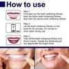 7Pcs Teeth Whitening Strips for Sensitive Teeth, Teeth Whitener, Peroxide Free, Deep Stains Removal, Enamel Safe Non-Slip Dry Strip Technology for Whi