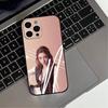 Actress Natalia Dyer  Phone Case For iPhone 17,16,15,14,13,12,11 Plus,Pro Max,XS,Soft Silicone Black Cover