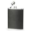 Stainless Steel Leather Texture Hip Flask with Funnel and Cups Whiskey Flasks Flagon  Outdoor