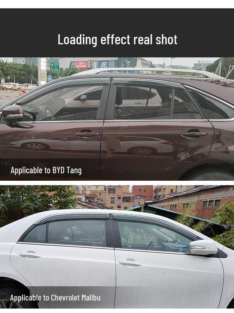 JAC Jiayue X7 Sun & Rain Guards: Window Shields & Rainproof Strips for Exterior Accessories.