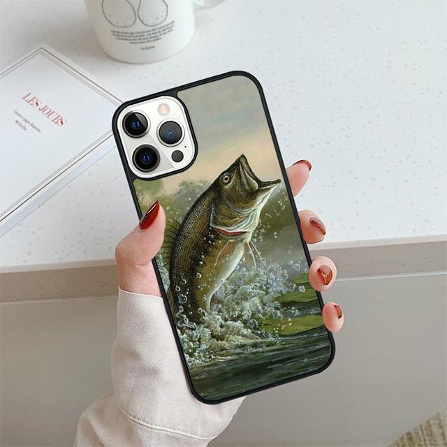 Панель с форелью Рыбалка Чехол для телефона iPhone 13 12 Mini 14 15 16 Чехол для Apple 11 Pro Max 6S 8 7 Plus SE2020 Coque