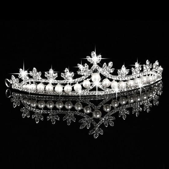 Baroque Branch Bridal Crown Rhinestone Tiara Dragonfly Wedding Hair Accessory