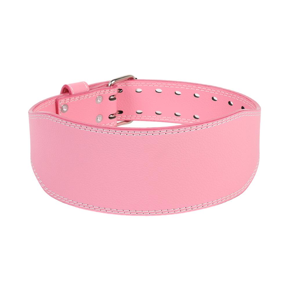 Классический цветной двубортный пояс из воловьей кожи, профессиональная помощь для фитнеса и спорта, пояс для защиты поясничного отдела позвоночника