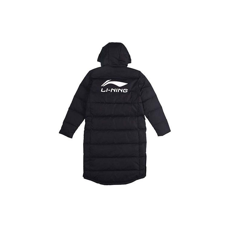 Мужская зимняя пуховая куртка Li Ning Черная AYMR475-1