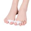 2pcs=1pair Silicone Toe Spreader Separator Bunion Hallux Valgus Corrector Thumb Finger Correction Straightener Foot Care Tool
