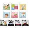 3D Cloth Book for Baby Ringing Paper BB Whistle Cloth Book Children Early Education Cognition Can Chew Book Toys