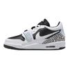 Jordan Legacy 312 Low Удобные Мягкие Низкие Кроссовки для Баскетбола для Детей Унисекс Белые Черные CD9054-111
