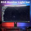 Curved LED Monitor Light Bar Rgb Computer Screen Lamp Stepless Dimming Backlight Hanging Laptops Gaming Gamer Office Lighting