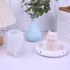 3D жирный кот Животное Силиконовая форма для свечей DIY Милый котенок Гипсовая форма Инструмент для изготовления мыла и ароматерапии Ручная работа Подарки Декор для дома