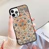 Чехол для телефона с цветочным узором в стиле персидского ковра для iPhone 17 Air 16 15 14 13 12 Pro Max Plus Max Чехол-оболочка coque