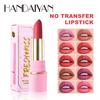 HANDAIYAN Libje Sûnder Dipping Cup Lipstick 10 Kleuren Ien -tylige Matlippenstift Kleur Hyurizing