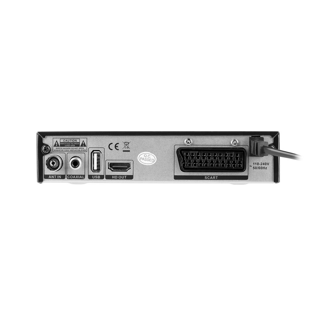 DVB-T2 DVB-C Hevc H.265 10bit terrestrial TV decoder Cabletech