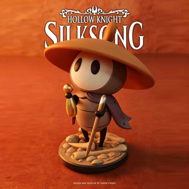 12 см Серия Hollow Knight Игровой Персонаж Silksong Шерма Настольное Украшение Модель Игрушка ПВХ Материал Периферия Коллекционные Подарки