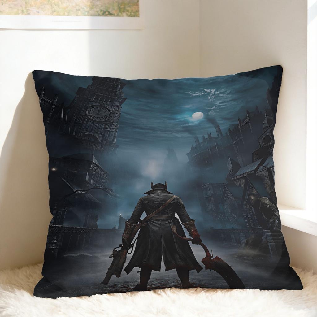 Игровой Bloodborne Знак Охотника Наволочка Удобная Наволочка Кавайная Наволочка Для Офиса Автомобиля Домашнего Декора