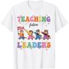 Учитель будущих лидеров Otter Back To School Забавная футболка для учителя