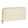 Кошелек Длинный кошелек Круглая молния Кожа Белый SZW046PV0001RWH179 IL BISONTE [IL BISONTE] Женский [Товар]