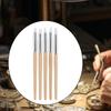 5Pcs Watch Dial Cleaning Tool Single Head Pen Portable Wooden Handle Practical