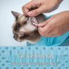 Cat Grooming Anti-Scratch & Bite Protective PVC Collar Set