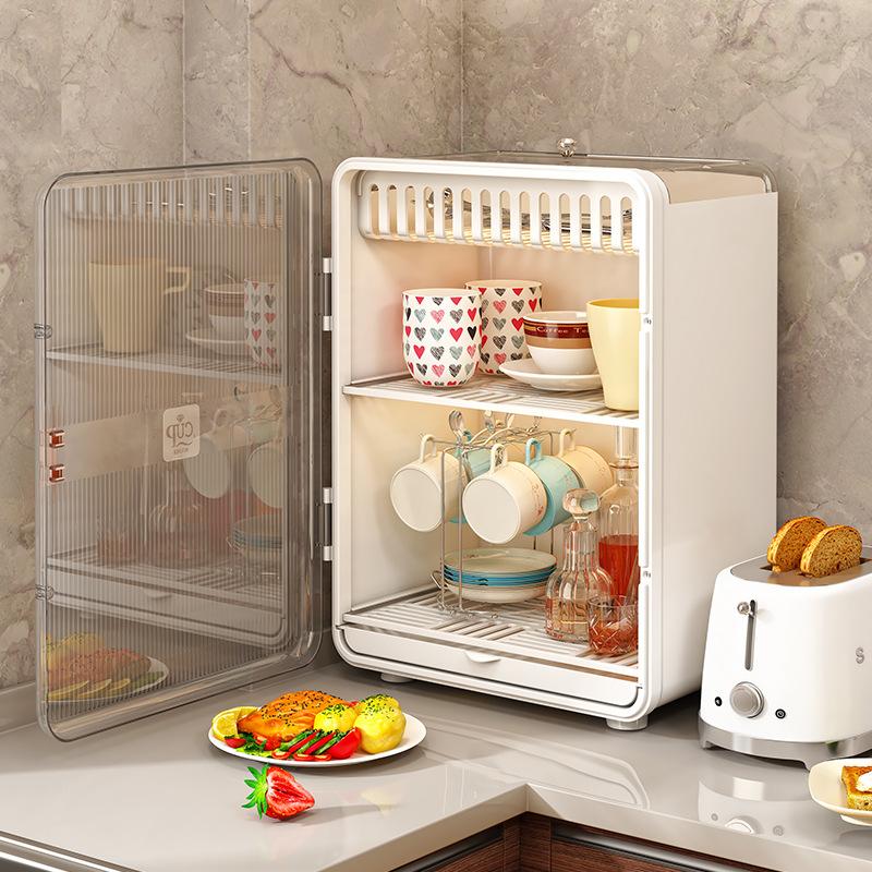 Ящик для хранения чашек и держатель для сушки, кухонный органайзер для домашнего декора, идеальный подарок на Рождество или Новый год для мужчин и женщин