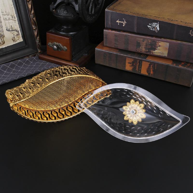 Прозрачная акриловая пластиковая коробка для конфет, коробка для хранения, чехол от пыли, закуски, поднос для сухофруктов, европейский стиль