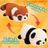 Double-Sided Reversible Panda Toys Stuffed Animal Transform Panda  Christmas Birthday