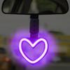 Светодиодная подсветка салона автомобиля в форме сердца Светодиодная автомобильная декорация Ручки для автомобиля в форме сердца для внедорожника, автодома, седана, грузовика Авто