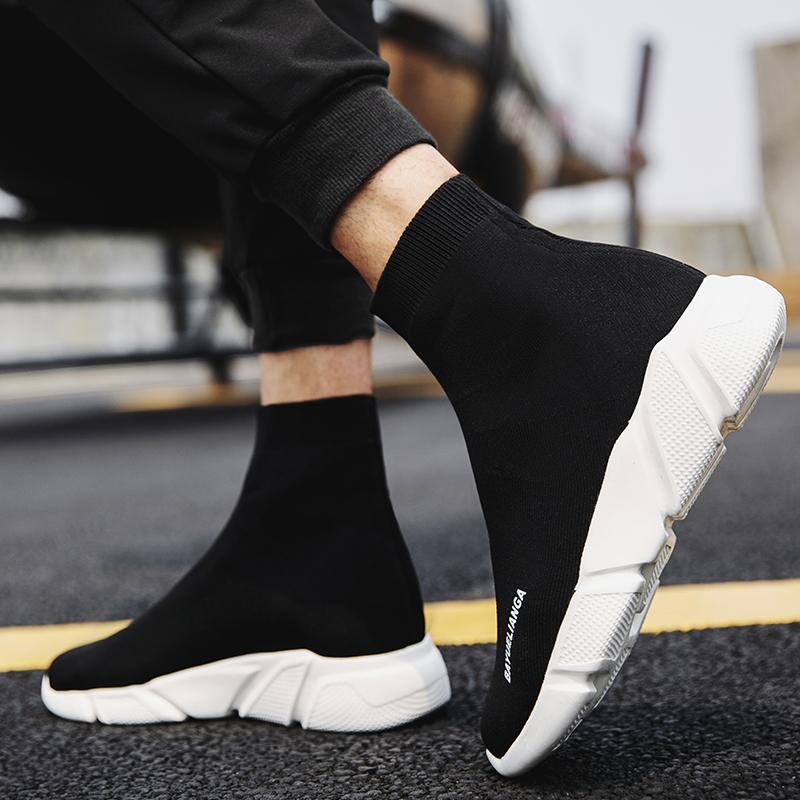 Мужские повседневные кроссовки, удобные носки, прогулочная обувь, удобная для пары, износостойкие кроссовки для бега на открытом воздухе для мужчин