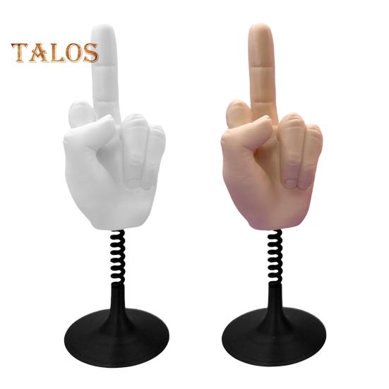 Эластичная настольная игрушка для среднего пальца, снятие стресса, забавный 3D-украшение для пальцев, веселый розыгрыш, подарок для офиса, дома и стола