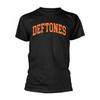 Унисекс взрослая футболка в стиле колледжа Deftones