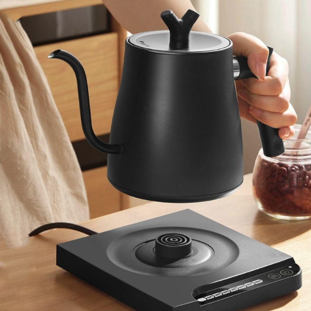 Stainless Steel Heating Water Kettle 1000ML Electric Water Pot Coffee Pour-Over Kettle Home
