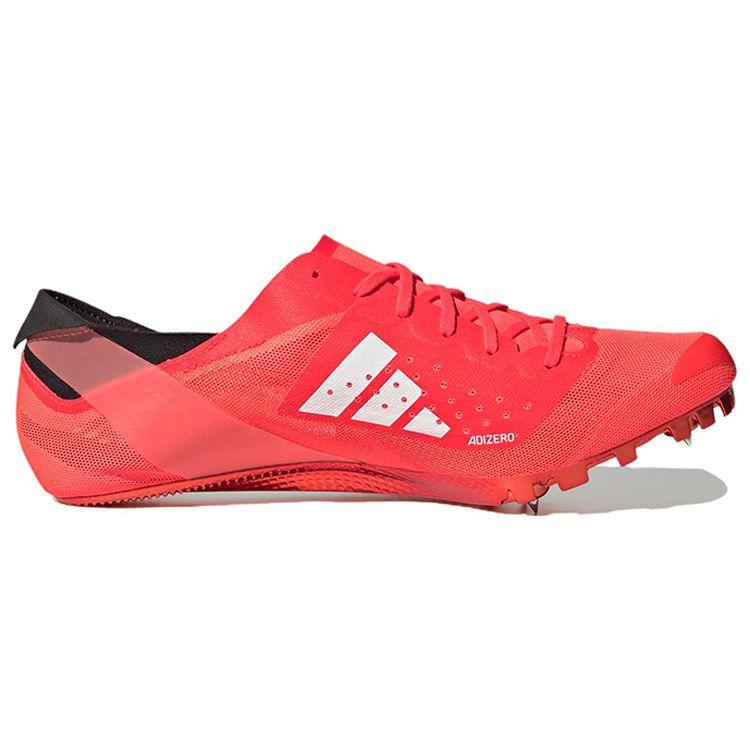 Adidas Adizero Finesse Удобная амортизация Нескользящие Износостойкие Низкие Кроссовки для бега Унисекс Красный Белый GX9779