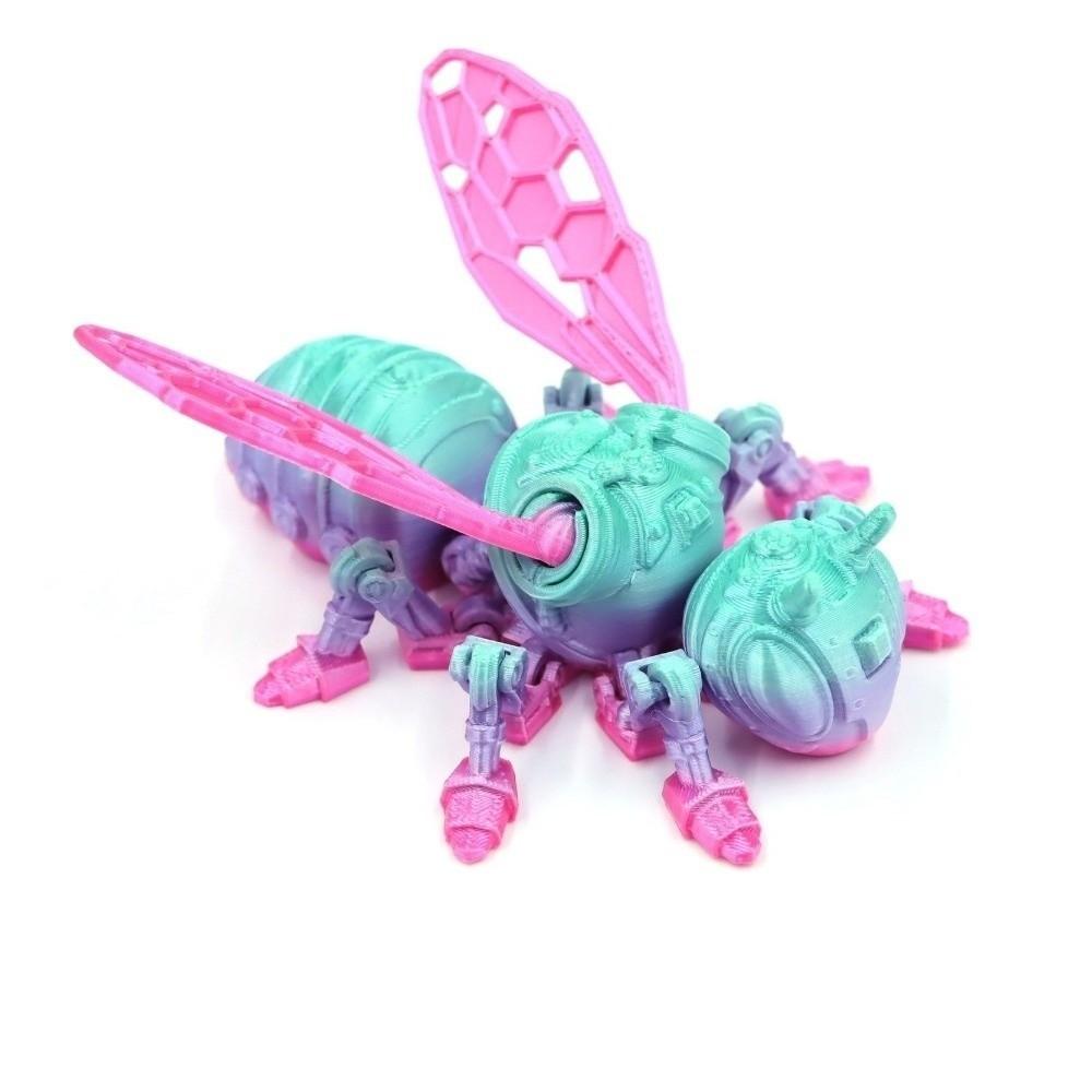 Movable Joint Mechanical Bee Toy Wing Joints Movable Joint Insect Toy Home Decorations