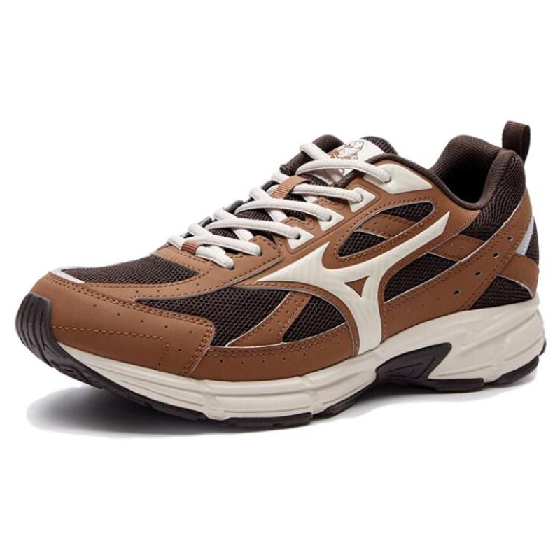 Mizuno Нескользящие, износостойкие, дышащие кроссовки для бега с низким верхом, унисекс, цвет умбра, D1GH223016