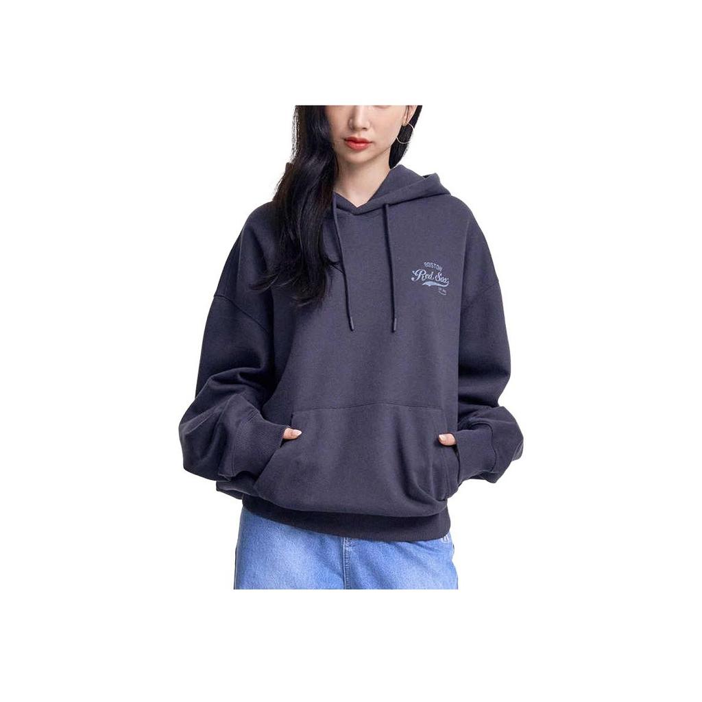 New MLB Boston Red Sox Sweatshirt Unisex Charcoal Gray 3AHDV0551-43CGS