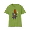 Unisex Softstyle T-Shirt Taco Dog Cartoon Funny Animal Goofy Food Tee