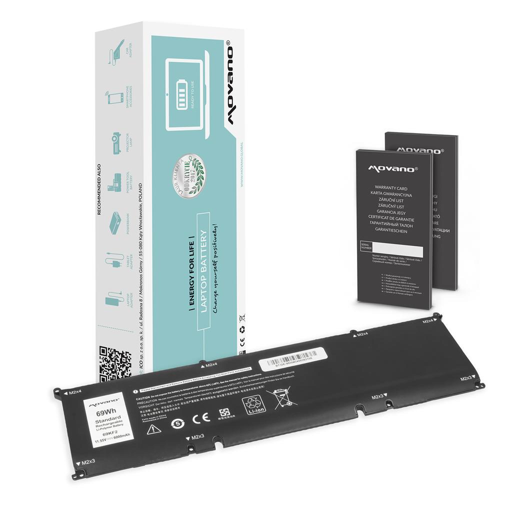 69Kf2 Battery For Dell Precision 5550 5560 5570 Xps 9500 9510