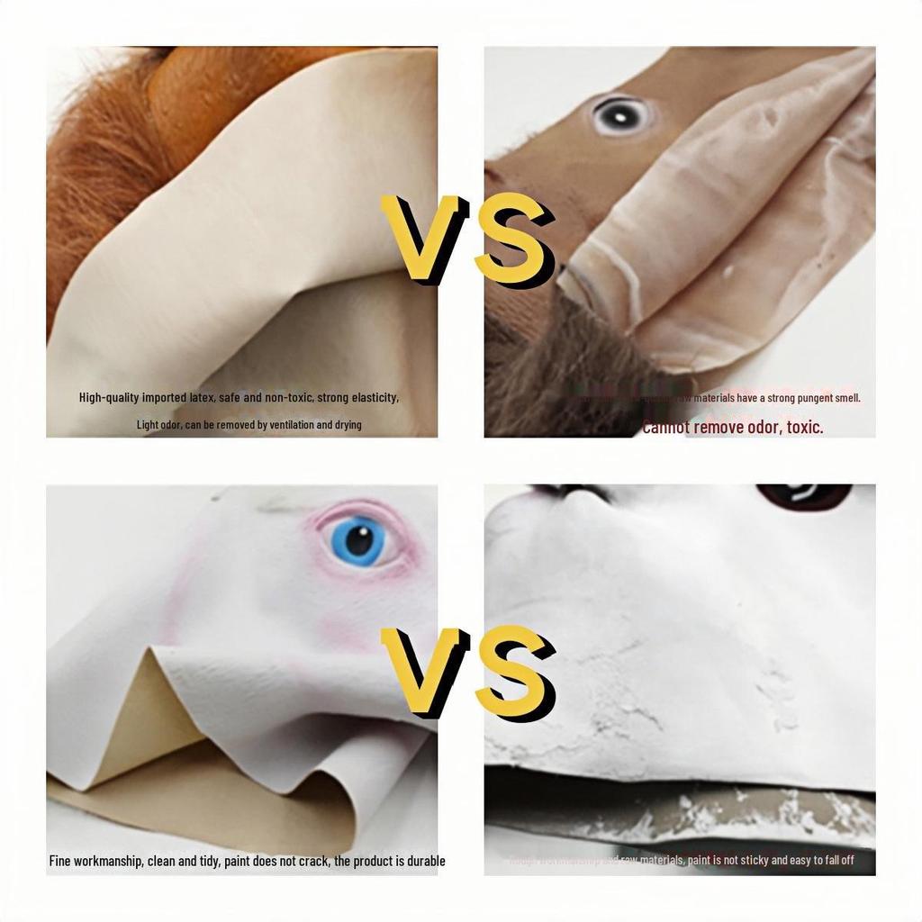 Силиконовая маска-призрак на Хэллоуин для мужчин