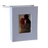 Slip-in Photo Album Linen Cover 50 Pages 100 Pockets 4x6-Inch Wedding Travel Baby Shower Kids Family Anniversary Picture Collection Book