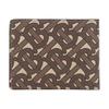 Burberry Monogram Print Polyurethane Wallet Men Wallet Brown 80229241