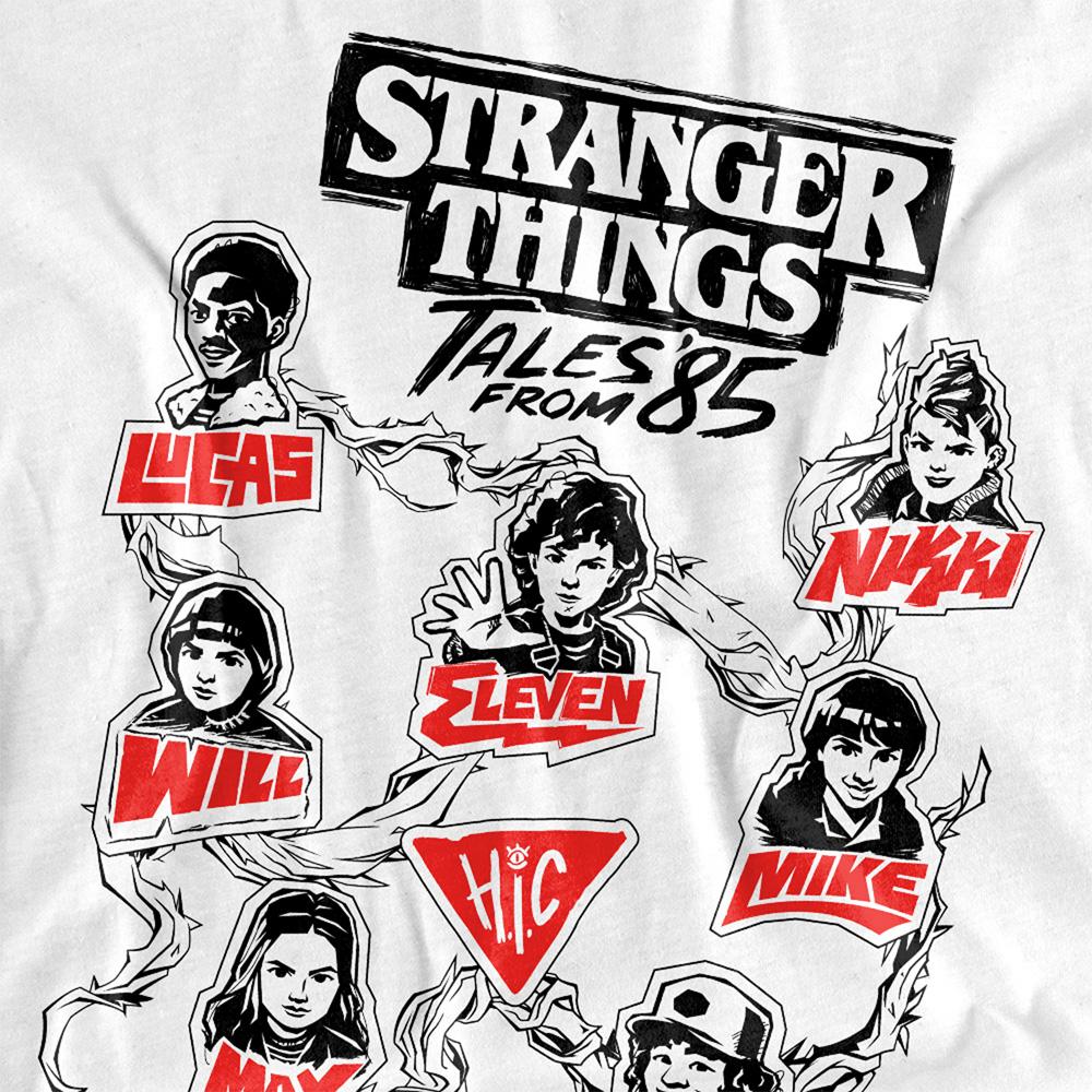 Stranger Things: Tales from ´85 Unisex Adult Character Vines T-Shirt