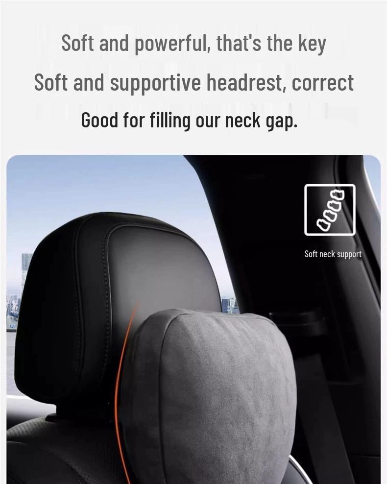Mercedes S-Class/E-Class/Maybach Headrest Neck & Lumbar Support Pillow