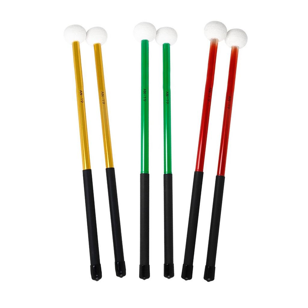 Hammer Stick Timpani Mallet with Alloys Handle Drum Hammer Cymbal Drum Mallet, Drum Stick Felt Head Drum Mallet