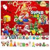 Super Mario Children's Calendar for Children 2024, 24 Surprising Christmas Gifts with Colorful Mario Toys A