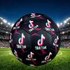 1pc Size 5 Neon Music Note Design Soccer Ball - Anti-slip Football for Outdoor Sports Activities, Durable Ball for Game Play