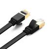 Ugreen Flat Cable Ethernet Patch Cord Rj45 Cat 7 Stp Lan 10 Gbps 3 M Black (Nw106 11262)